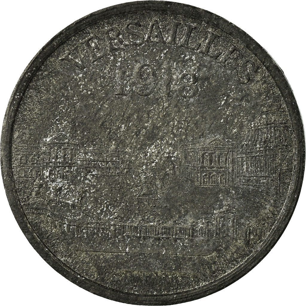 Coin, France, Groupes Commerciaux, Versailles, 5 Centimes, 1918, EF(40-45)