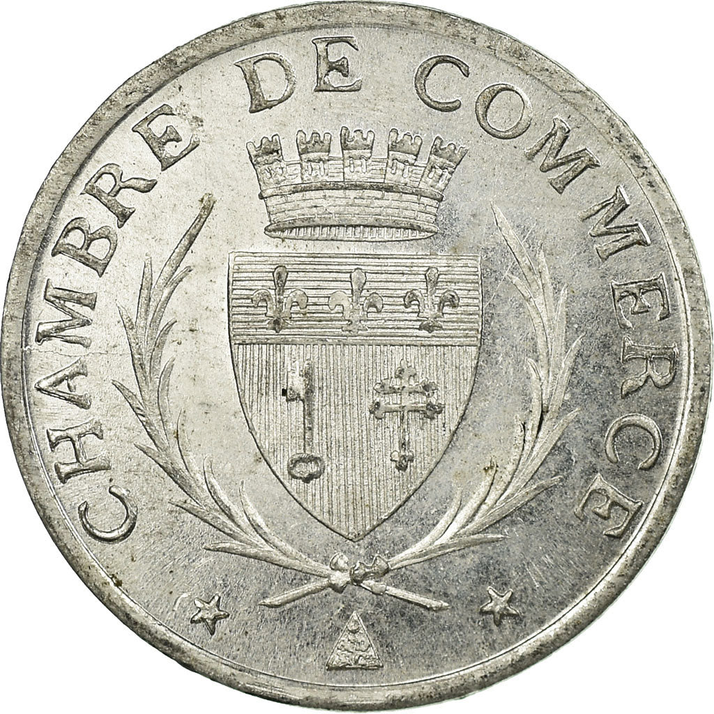 Coin, France, Chambre de Commerce, Narbonne, 10 Centimes, 1920, MS(60-62)