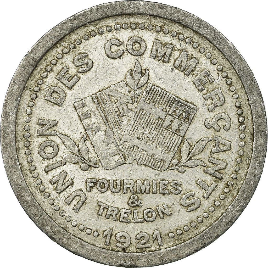 Moneta, Francia, Union des commerçants, Fourmies et Trélon, Fourmies, 10