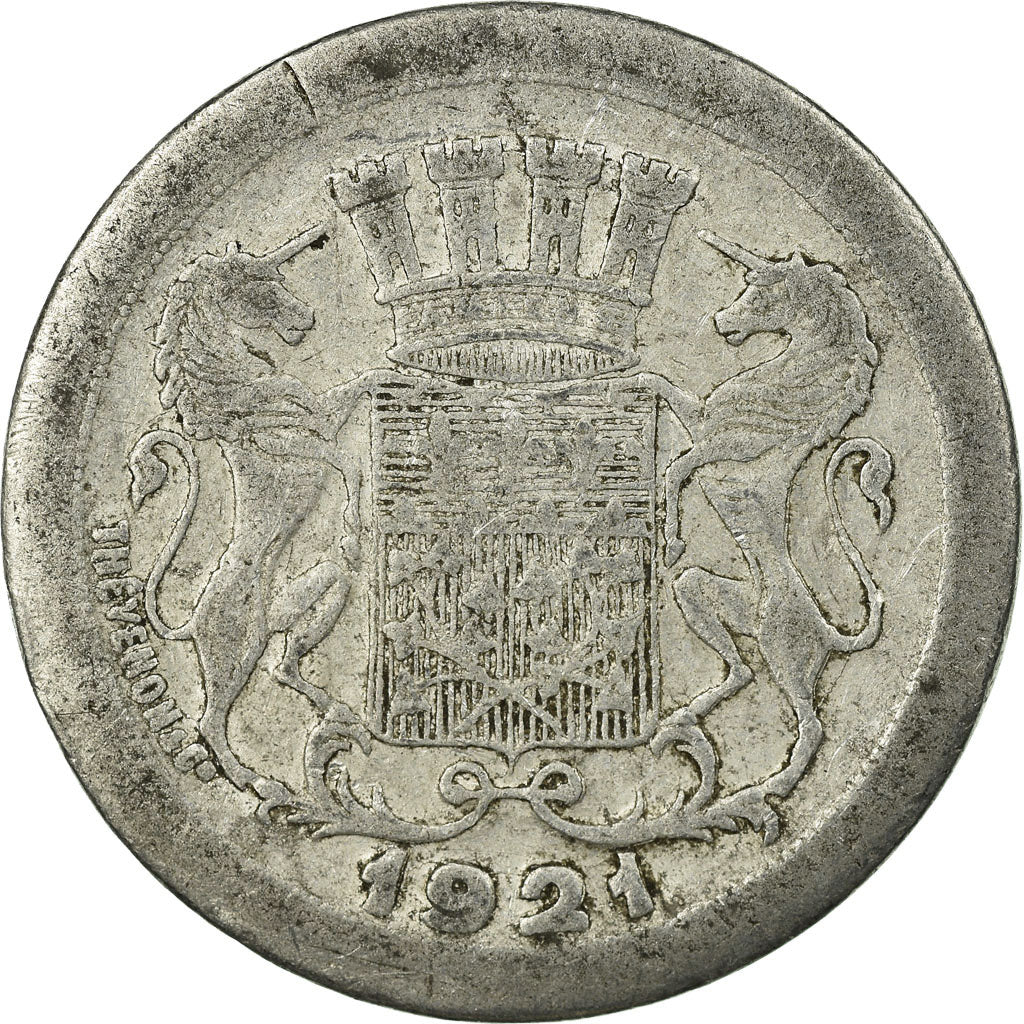 Coin, France, Chambre de Commerce, Amiens, 25 Centimes, 1921, VF(30-35)