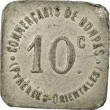 Coin, France, Commerçants de Bompas, Bompas, 10 Centimes, EF(40-45), Aluminium