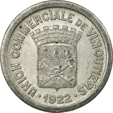 Coin, France, Union Commerciale, Vimoutiers, 10 Centimes, 1922, AU(50-53)