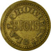 Moneta, Francia, La Laborieuse, Saint-Fons, 10 Centimes, BB, Ottone, Elie:15.1