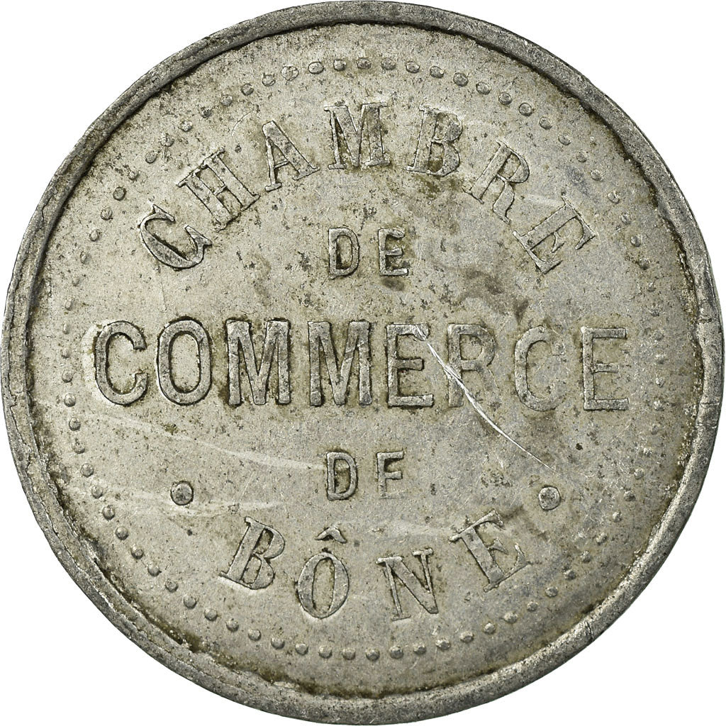 Coin, France, Chambre de Commerce, Bône, 5 Centimes, EF(40-45), Aluminium