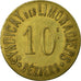 Moneta, Francja, Syndicat des Limonadiers, Béziers, 10 Centimes, Undated
