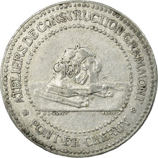 Coin, France, Compagnie des Tramways Electriques, Limoges, 10 Centimes
