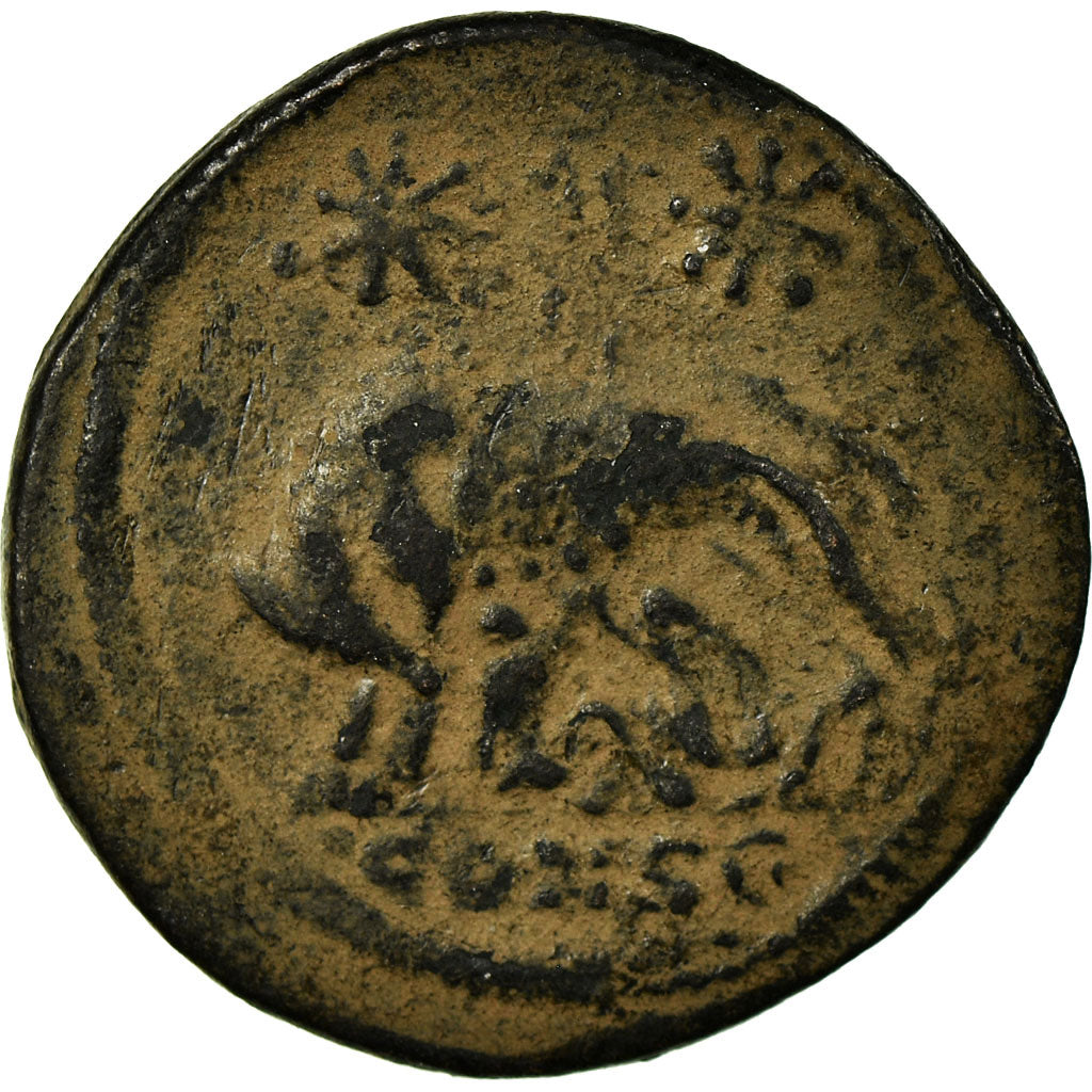 Moneda, City Commemoratives, Follis, 333-335, Constantinople, BC+, Bronce