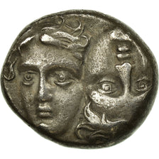 Coin, Thrace, Istros, Drachm, 400-300 BC, EF(40-45), Silver