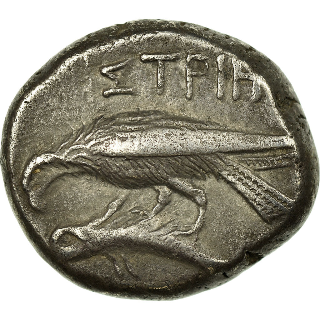 Coin, Thrace, Istros, Drachm, 400-300 BC, EF(40-45), Silver