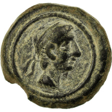 Coin, Spain, Quadrans, CASTULO, Late 2nd century BC, EF(40-45), Bronze