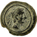 Coin, Spain, Quadrans, CASTULO, Late 2nd century BC, EF(40-45), Bronze