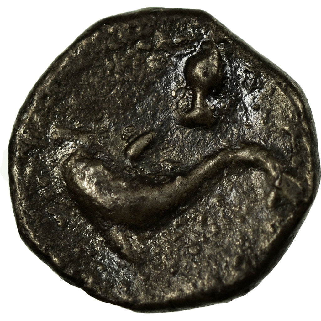 Munten, Calabrië, Tarente, Hemilitra, 325-280 BC, ZF, Zilver, HN Italy:980