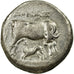 Coin, Illyria, Apollonia, Drachm, 229-100 BC, EF(40-45), Silver