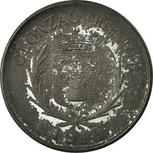 Coin, France, Coopérative de Consommation, Olonzac, 5 Centimes, 1918