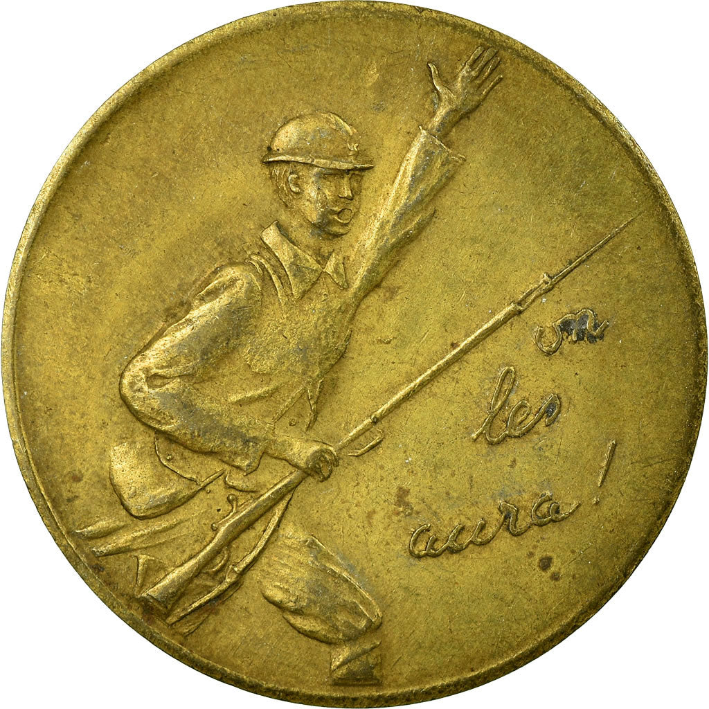 Münze, Frankreich, Jeton QUERCY, Montpellier, 25 Centimes, 1914-17, SS