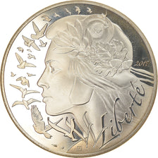 France, 100 Euro, Marianne, Liberté, 2017, Paris, MS(65-70), Silver