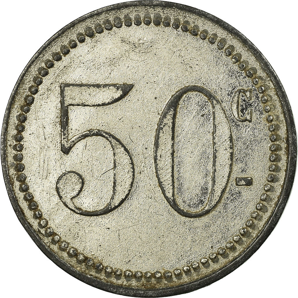 Coin, France, Arçonnerie française, Saint-Sulpice, 50 Centimes, EF(40-45)