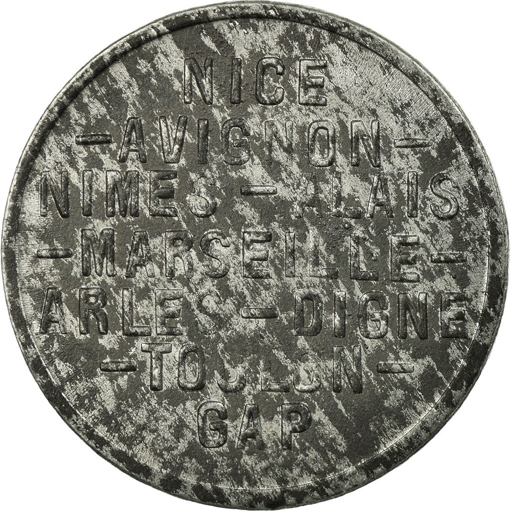 Coin, France, Chambres de Commerce de la Région Provençale, 5 Centimes, 1918