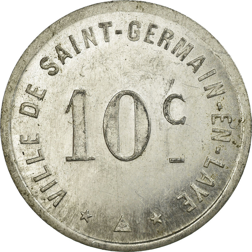 Moneta, Francia, Ville de St. Germain-en-Laye, Saint-Germain-en-Laye, 10