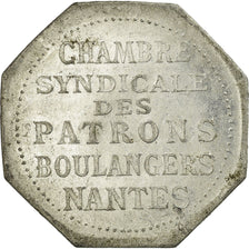 Monnaie, France, Chambre Syndicale des Patrons Boulangers, Nantes, 1/4 Decime