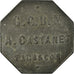 Coin, France, G.C.B.N, A. CASTANET, Tarascon, 10 Centimes, EF(40-45), Zinc