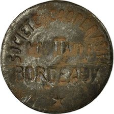 Moneta, Francia, Société Coopérative Militaire, Bordeaux, 5 Centimes, BB