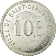 Coin, France, Ville de St. Germain-en-Laye, Saint-Germain-en-Laye, 10 Centimes