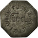 Münze, Frankreich, Union Fuméloise, Fumel, 25 Centimes, 1917, SS, Iron