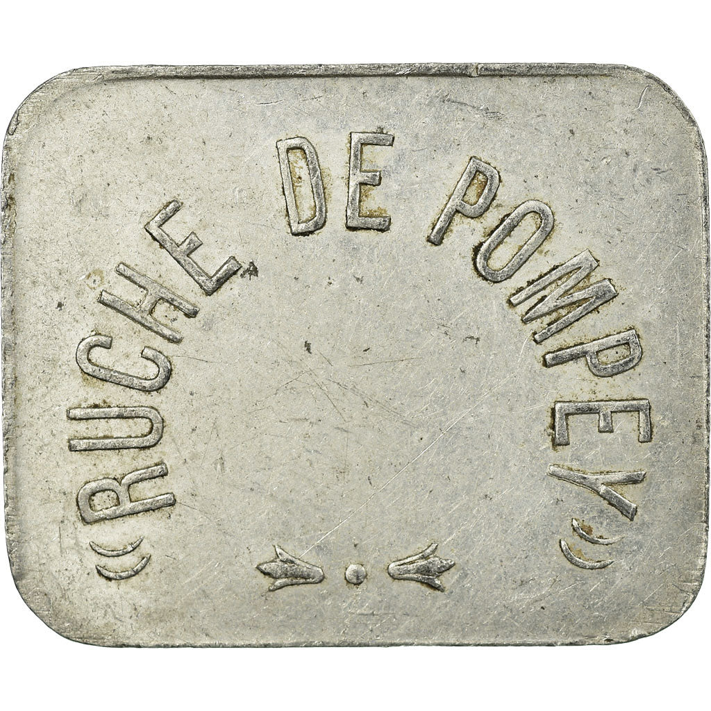 Moneda, Francia, Ruche de Pompey, Pompey, 1 Litre, MBC, Aluminio