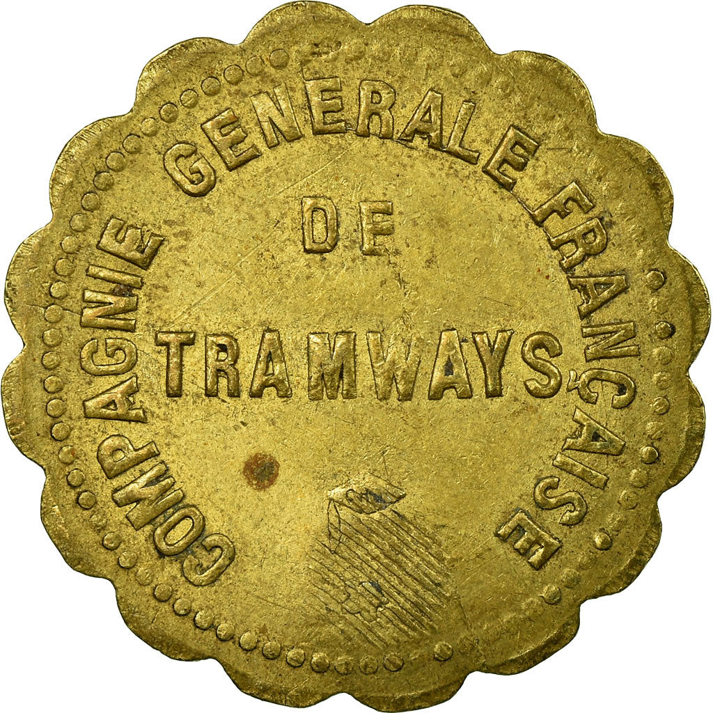 Munten, Frankrijk, Cie Générale Française de Tramways, Le Havre, 5 Centimes