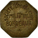Coin, France, Société Coopérative Militaire, Bordeaux, 10 Centimes