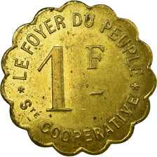 Coin, France, Foyer du Peuple, Société Coopérative, Saint-Ouen, 1 Franc