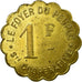 Coin, France, Foyer du Peuple, Société Coopérative, Saint-Ouen, 1 Franc