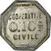 Coin, France, Coopérative Civile La Solidarité, Roanne, 10 Centimes