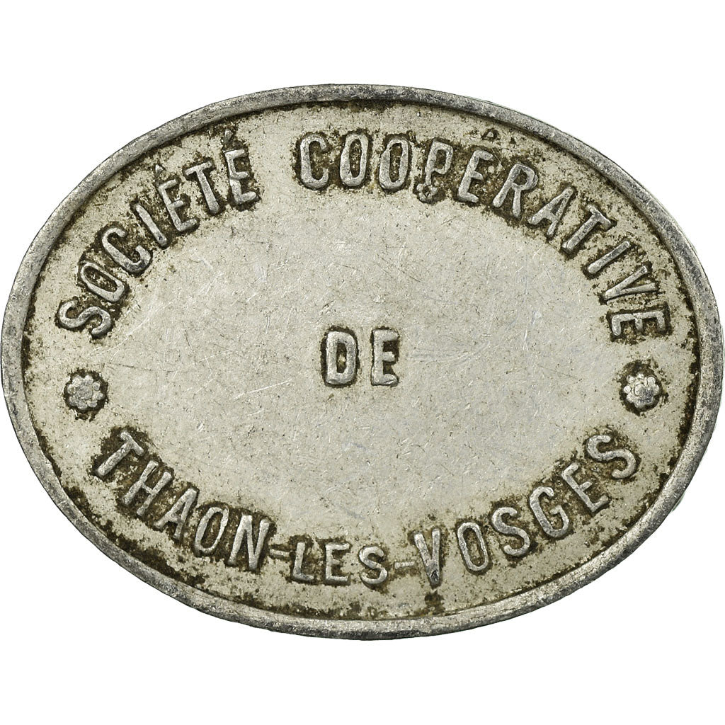 Moneta, Francia, Société Coopérative, Thaon-les-Vosges, 25 Centimes, BB