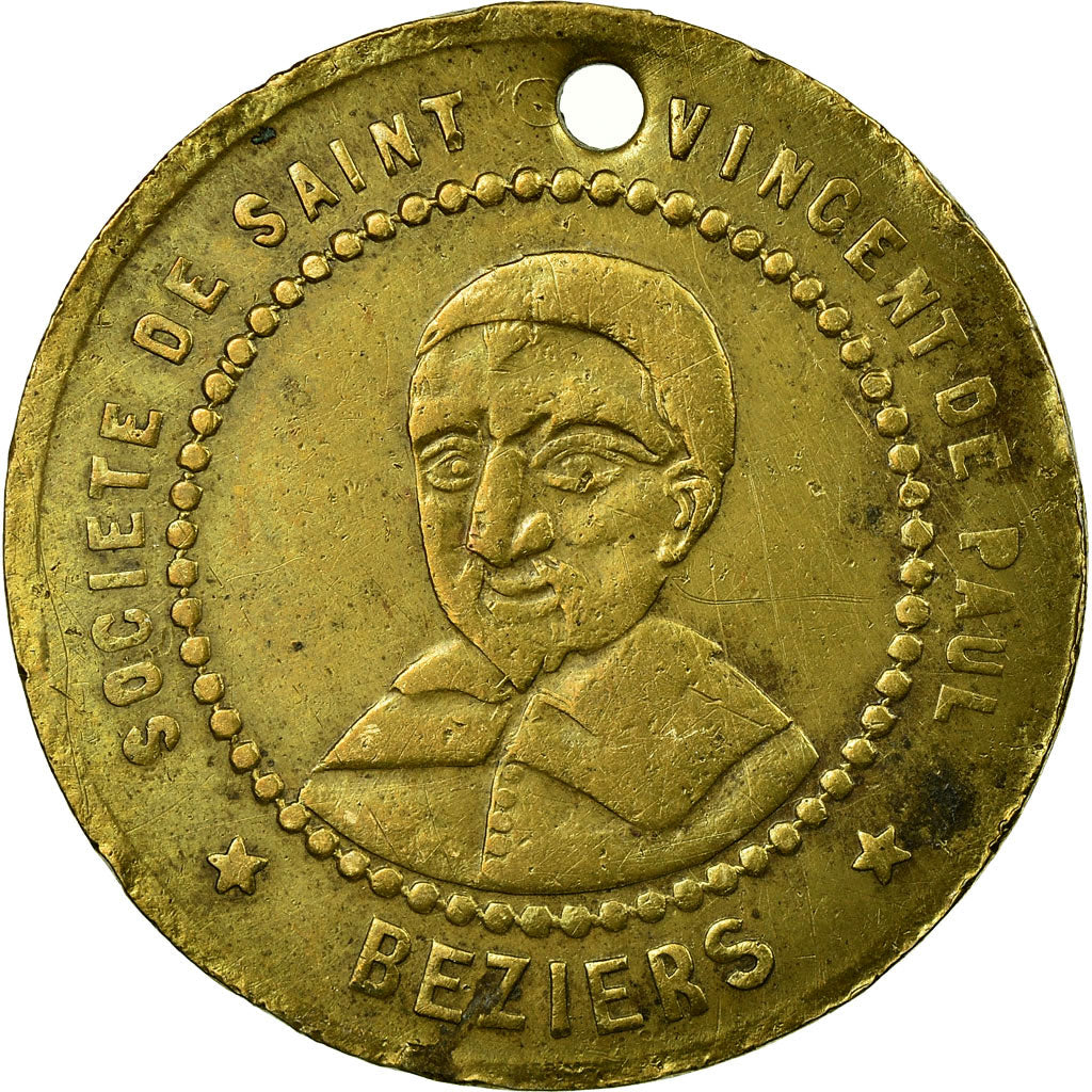 Münze, Frankreich, Soc. St. Vincent-de-Paul, Fourneaux Economiques, Béziers