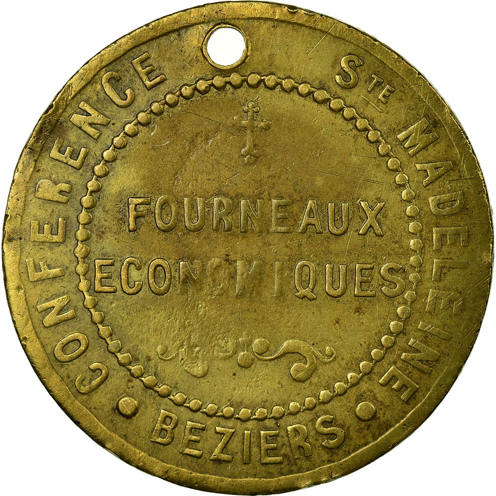 Münze, Frankreich, Soc. St. Vincent-de-Paul, Fourneaux Economiques, Béziers