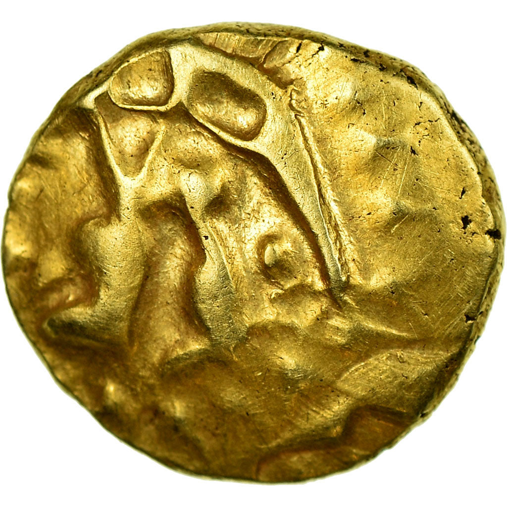 Coin, Morini, Northeast, 1/4 Stater, EF(40-45), Gold, Delestrée:249