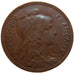 FRANCE, 10 Centimes, 1916, AU(50-53), Bronze, Gadoury #277, 10.00