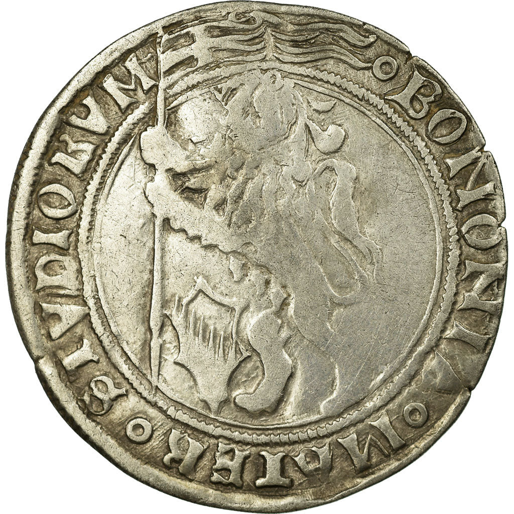 Coin, Italy, Gros, In the name of Bentivoglio, 1446-1506, Bologna, EF(40-45)