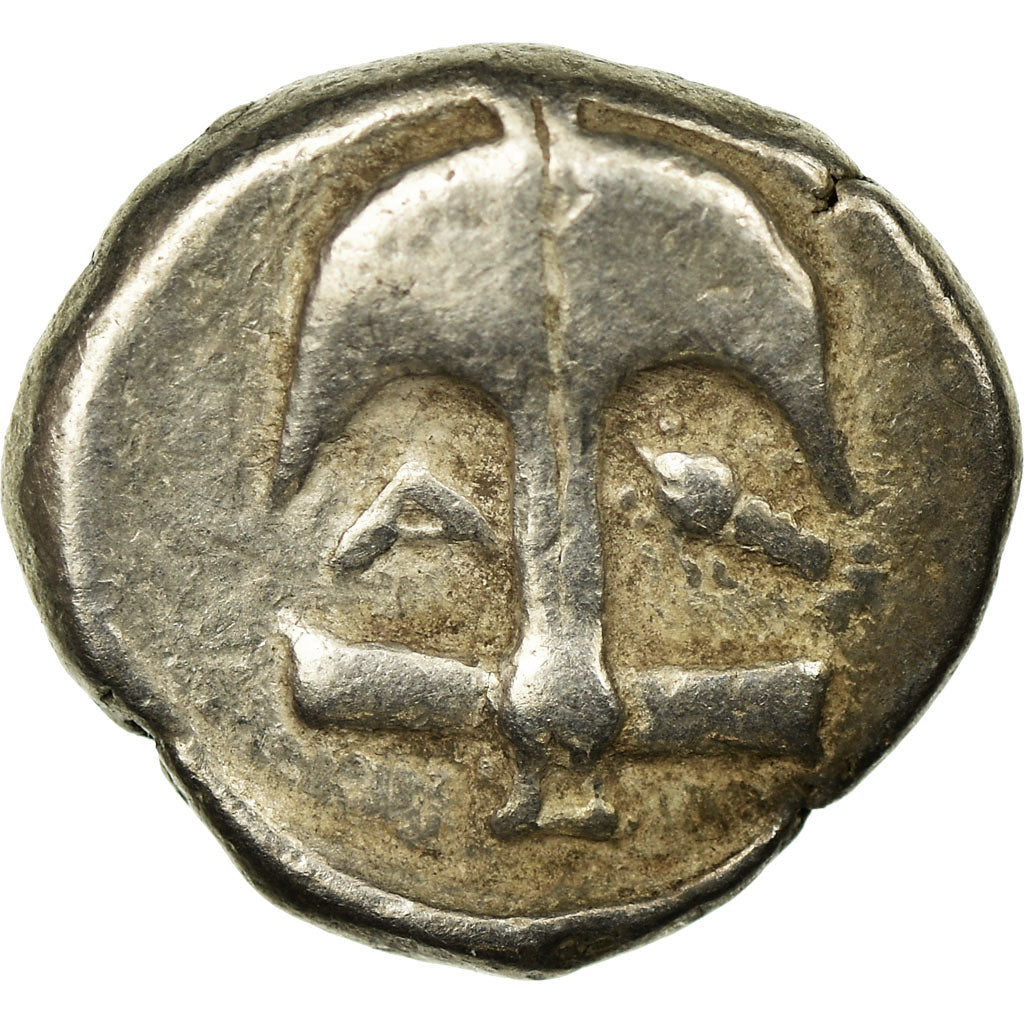 Coin, Thrace, Apollonia Pontica, Drachm, 5th-4th centuries BC, EF(40-45), Silver