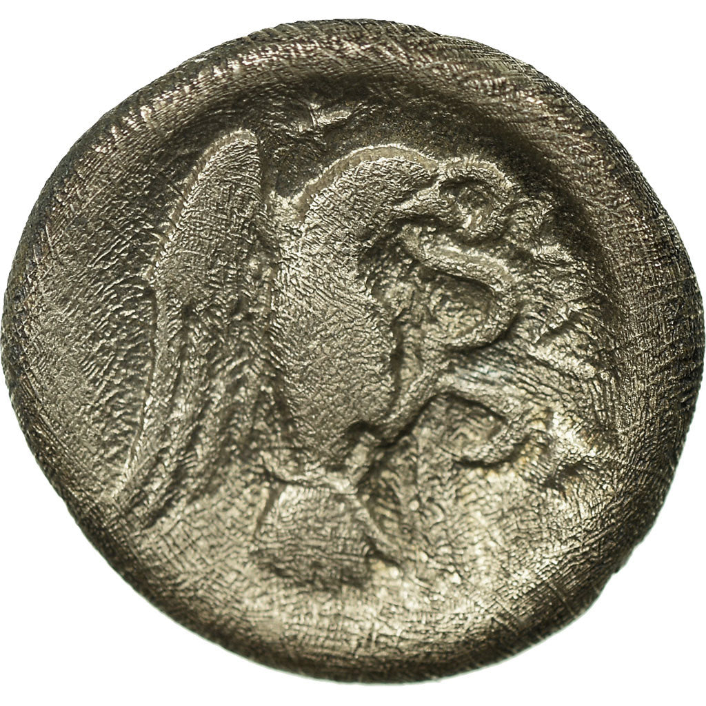Coin, Euboia, Chalkis, Drachm, 338-308 BC, EF(40-45), Silver, SNG-Cop:432var