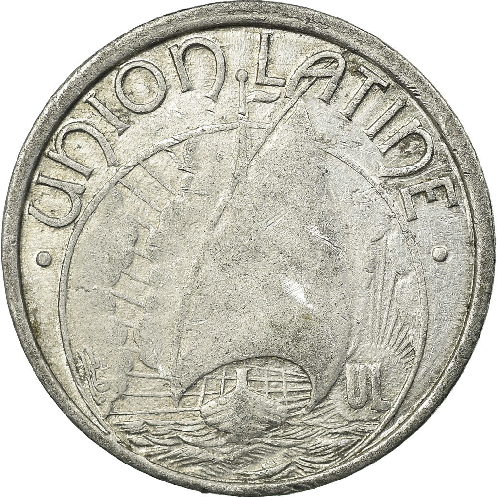 Moneta, Francia, Union Latine, Comité Régional, Toulouse, 5 Centimes