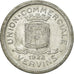 Moeda, França, Union Commerciale, Vervins, 10 Centimes, 1922, AU(50-53)