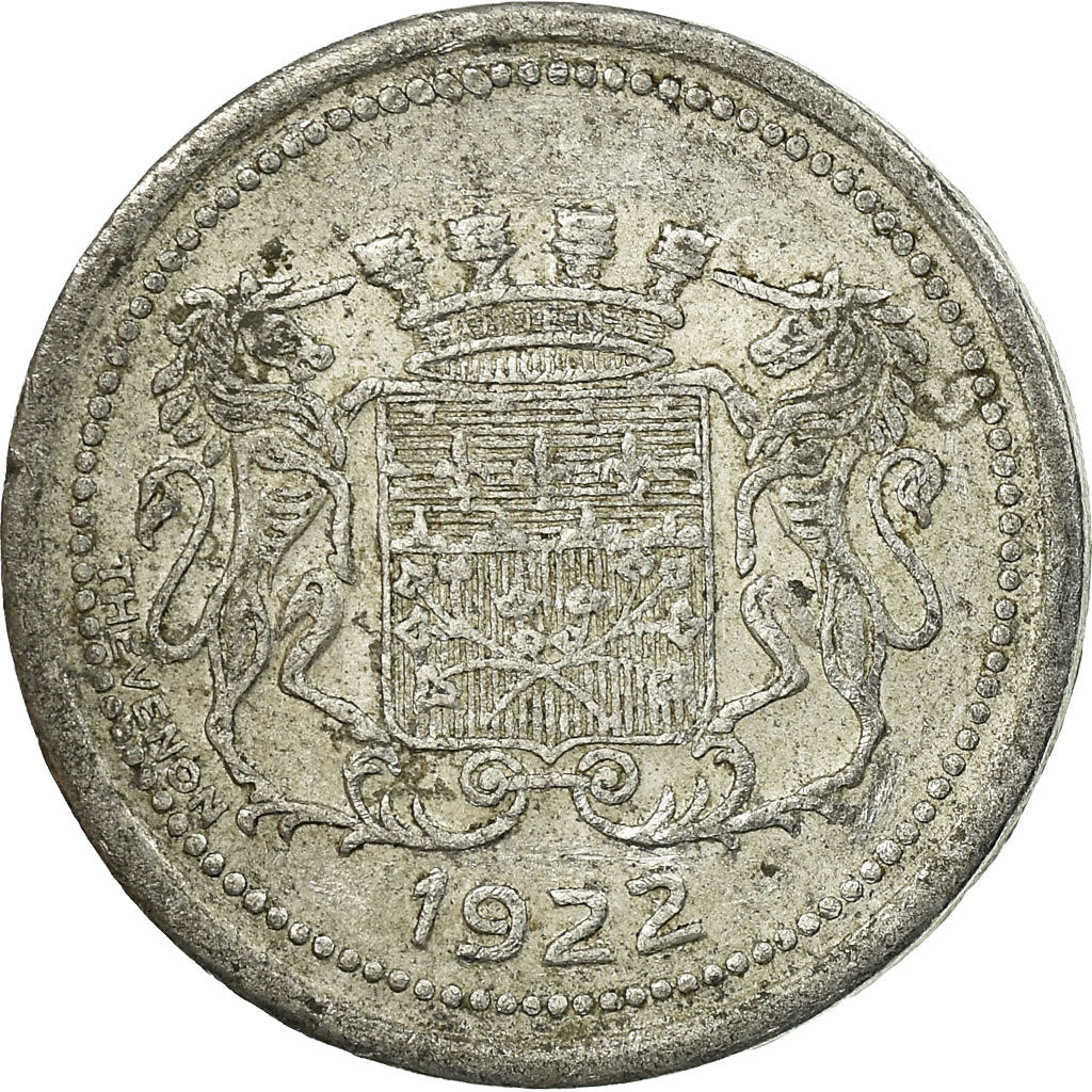 Coin, France, Chambre de Commerce, Amiens, 5 Centimes, 1922, EF(40-45)