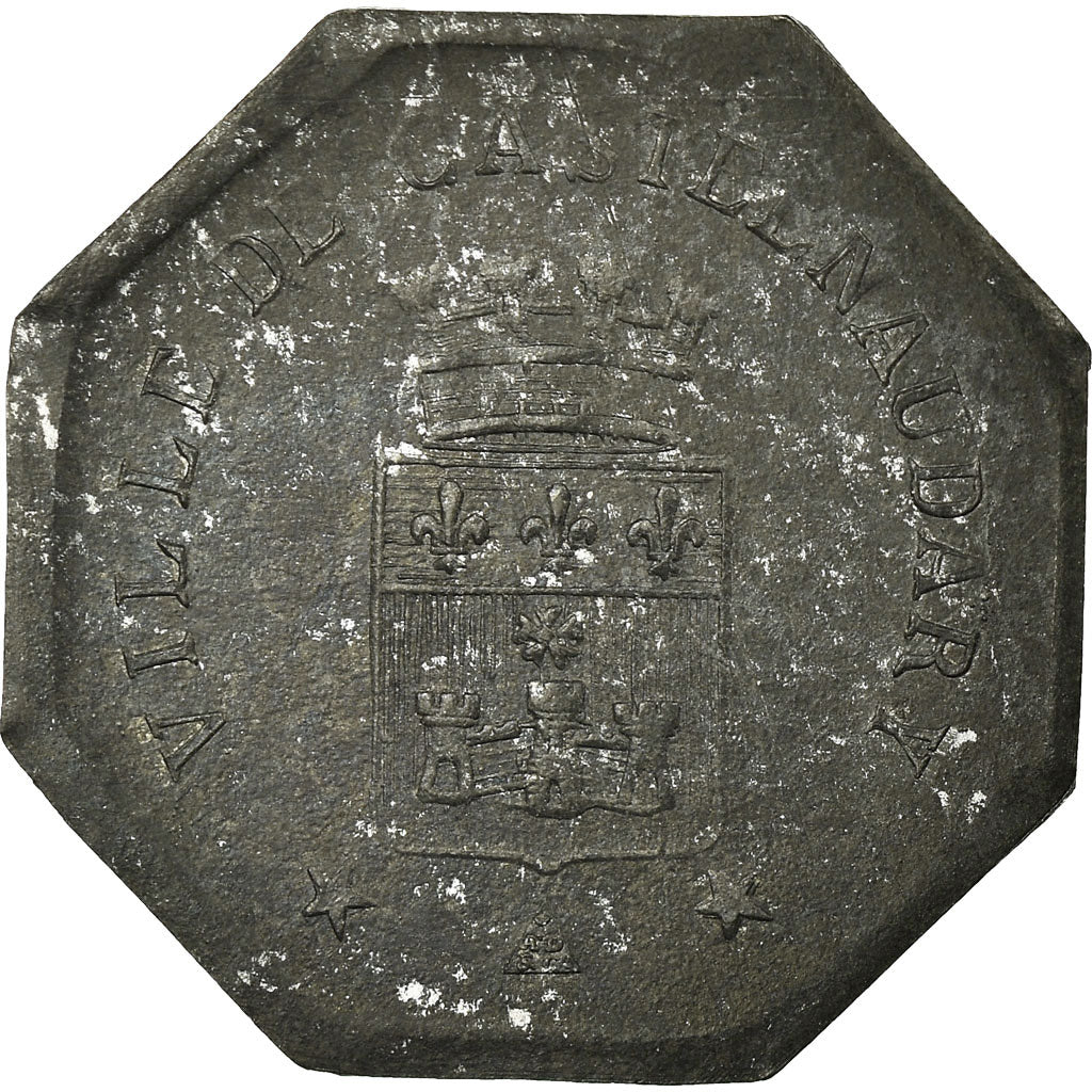 Monnaie, France, Union des Commerçants, Castelnaudary, 25 Centimes, 1917, TTB+