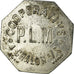 Coin, France, Coopérative P.L.M, Chalon-sur-Saône, 50 Centimes, EF(40-45)