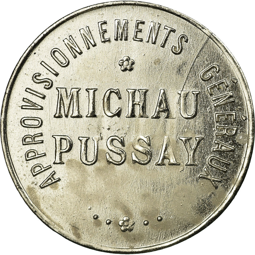 Moneta, Francja, Approvisionnements Généraux, MICHAU, Pussay, 10 Centimes