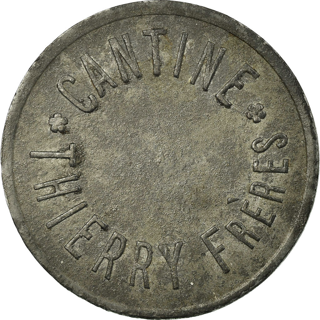 Moneta, Francia, Cantine THIERRY Frères, Boulogne-sur-Mer, 5 Centimes, BB
