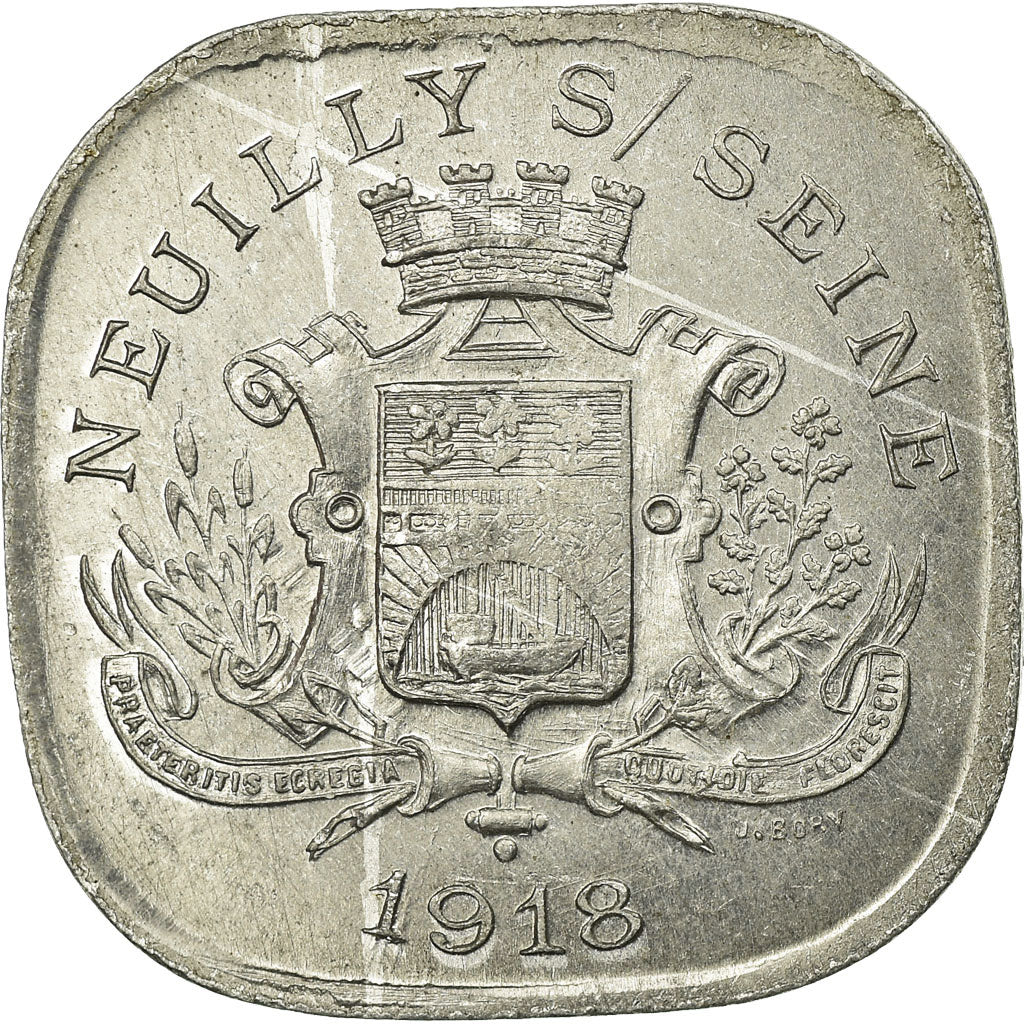 Moneta, Francja, Solidarité Commerciale et Industrielle, Neuilly-sur-Seine, 20